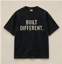 Statement Tee — Black